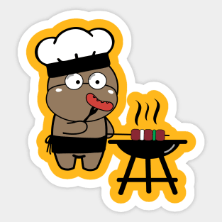 CoCo BBQ Sticker